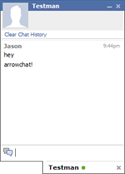Facebook Style Chat Script
